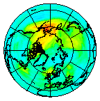Ozone Field of 16 October 2007
