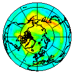 Ozone Field of 27 October 2007