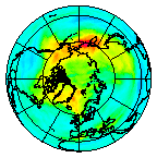 Ozone Field of 29 October 2007
