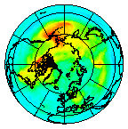 Ozone Field of 10 November 2007