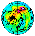 Ozone Field of 22 November 2007