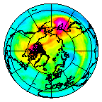 Ozone Field of 23 November 2007