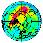 Ozone Field of 25 November 2007