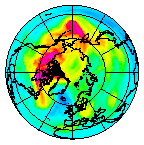 Ozone Field of 26 November 2007