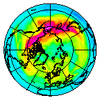 Ozone Field of 10 December 2007