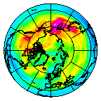 Ozone Field of 13 December 2007