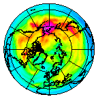 Ozone Field of 14 December 2007