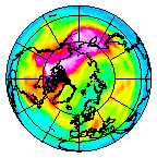 Ozone Field of 15 January 2008