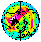 Ozone Field of 17 January 2008