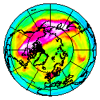 Ozone Field of 30 January 2008