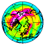 Ozone Field of 31 January 2008