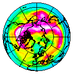 Ozone Field of 09 February 2008