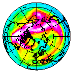 Ozone Field of 10 February 2008