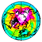 Ozone Field of 24 February 2008