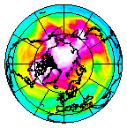 Ozone Field of 25 February 2008