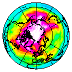 Ozone Field of 12 March 2008