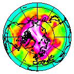 Ozone Field of 18 March 2008
