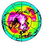 Ozone Field of 28 March 2008