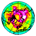 Ozone Field of 11 April 2008