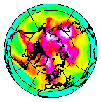 Ozone Field of 15 April 2008