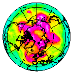 Ozone Field of 18 April 2008