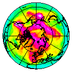 Ozone Field of 20 April 2008