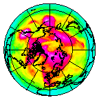 Ozone Field of 21 April 2008
