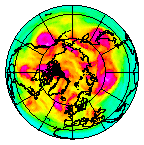Ozone Field of 28 April 2008