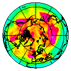 Ozone Field of 29 April 2008