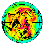 Ozone Field of 09 May 2008