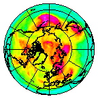 Ozone Field of 13 May 2008
