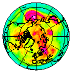 Ozone Field of 14 May 2008