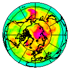 Ozone Field of 22 May 2008