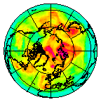 Ozone Field of 25 May 2008