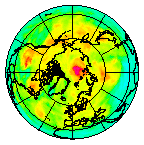 Ozone Field of 12 June 2008