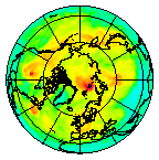 Ozone Field of 13 June 2008