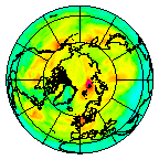 Ozone Field of 14 June 2008