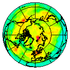 Ozone Field of 15 June 2008