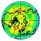 Ozone Field of 24 June 2008