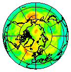 Ozone Field of 25 June 2008