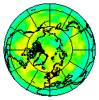Ozone Field of 13 July 2008