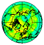 Ozone Field of 14 July 2008