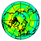 Ozone Field of 16 July 2008