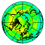 Ozone Field of 17 July 2008
