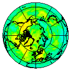 Ozone Field of 22 July 2008