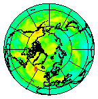 Ozone Field of 24 July 2008