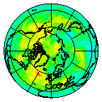 Ozone Field of 25 July 2008