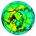 Ozone Field of 27 July 2008