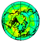 Ozone Field of 28 July 2008