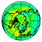 Ozone Field of 29 July 2008